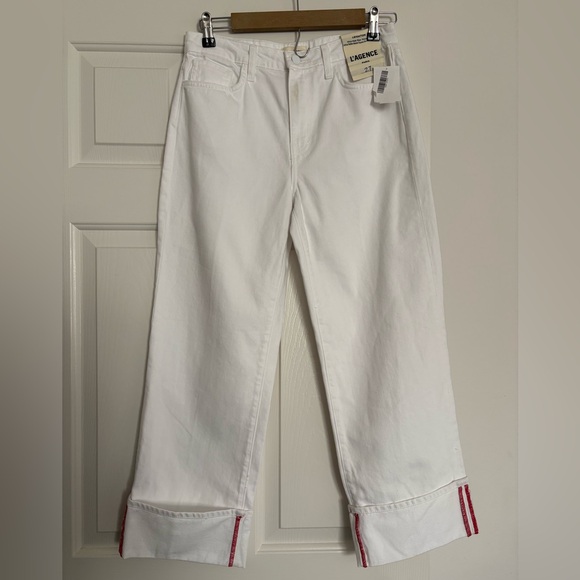 L’AGENCE Leighton Ultra High Rise Cuff Stovepipe Jeans NWT✨$275 Size 27 - Picture 8 of 11